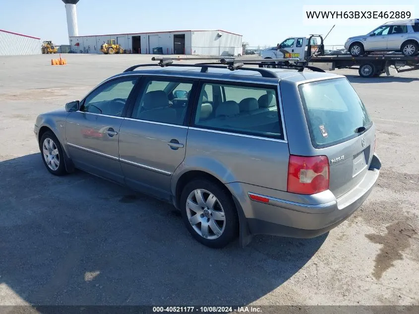 WVWYH63BX3E462889 2003 Volkswagen Passat Glx