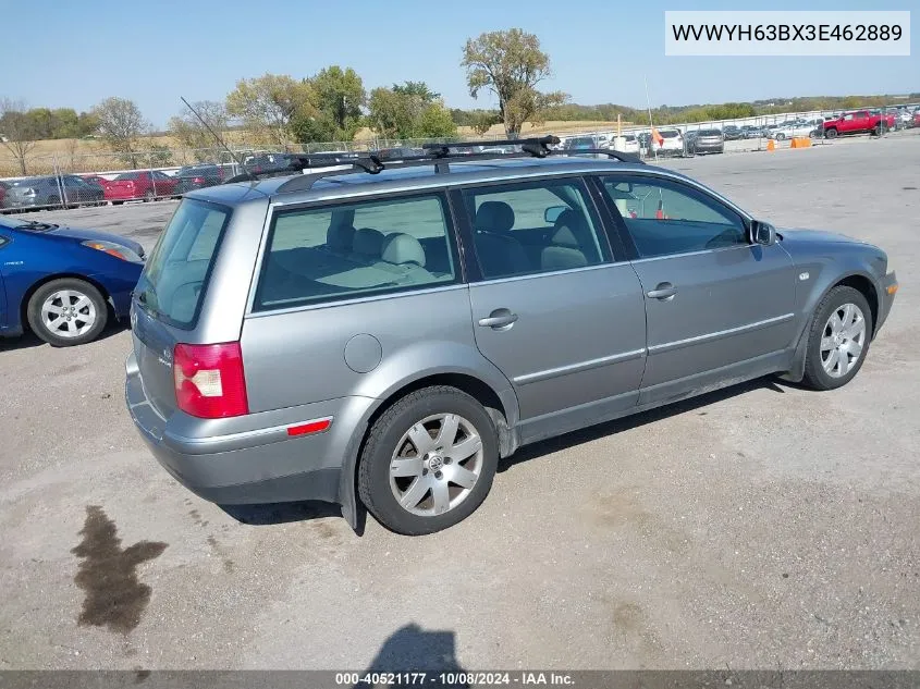 WVWYH63BX3E462889 2003 Volkswagen Passat Glx