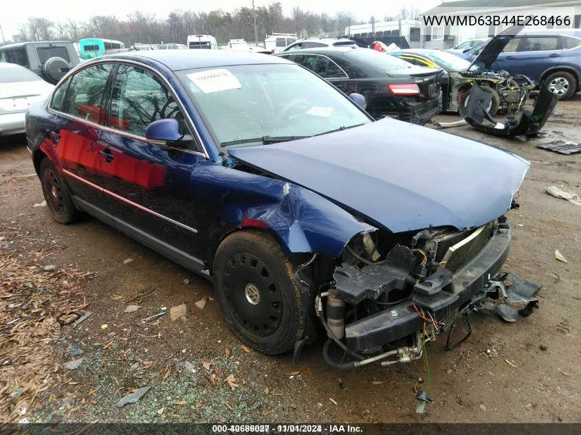 2004 Volkswagen Passat Gl VIN: WVWMD63B44E268466 Lot: 40686027