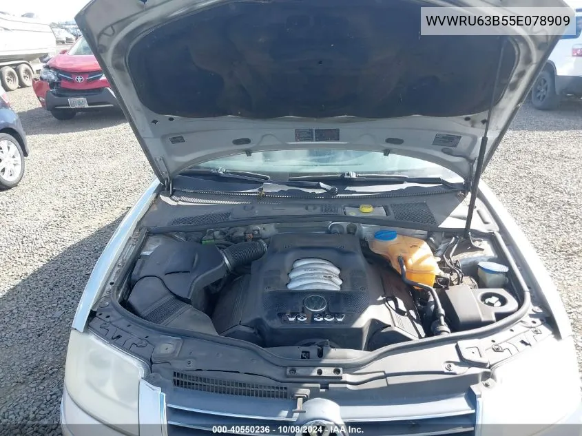 WVWRU63B55E078909 2005 Volkswagen Passat Glx