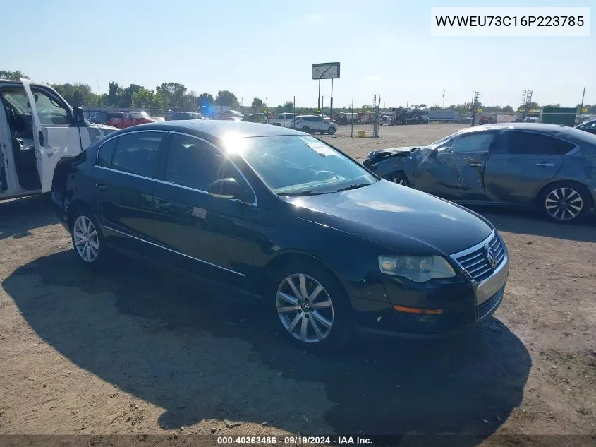 2006 Volkswagen Passat 3.6 VIN: WVWEU73C16P223785 Lot: 40363486