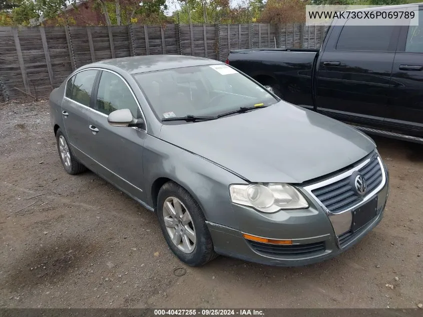 WVWAK73CX6P069789 2006 Volkswagen Passat 2.0T/Value Edition