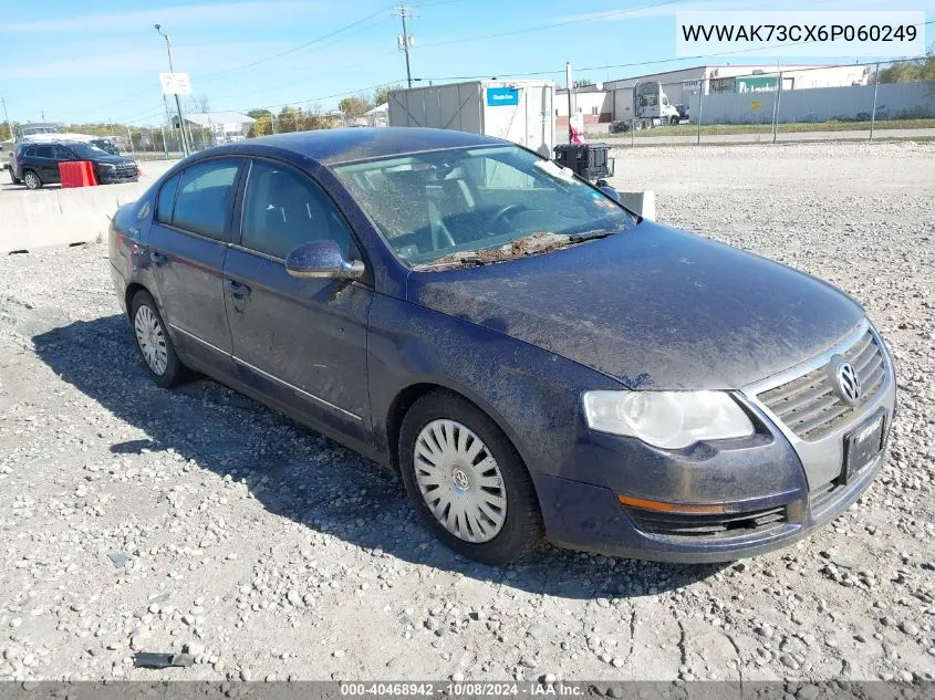 2006 Volkswagen Passat 2.0T/2.0T Value VIN: WVWAK73CX6P060249 Lot: 40468942