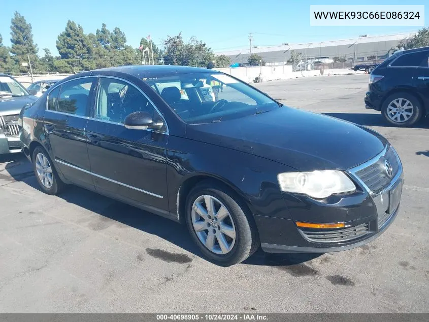 WVWEK93C66E086324 2006 Volkswagen Passat 2.0T