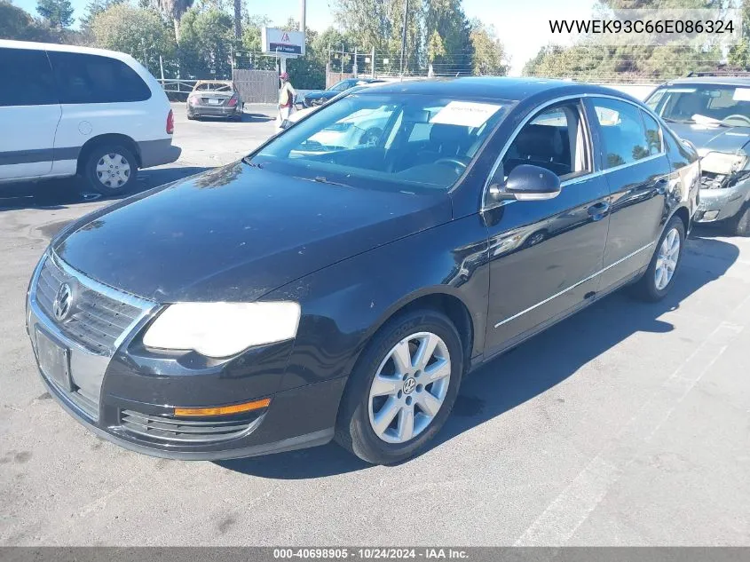 WVWEK93C66E086324 2006 Volkswagen Passat 2.0T