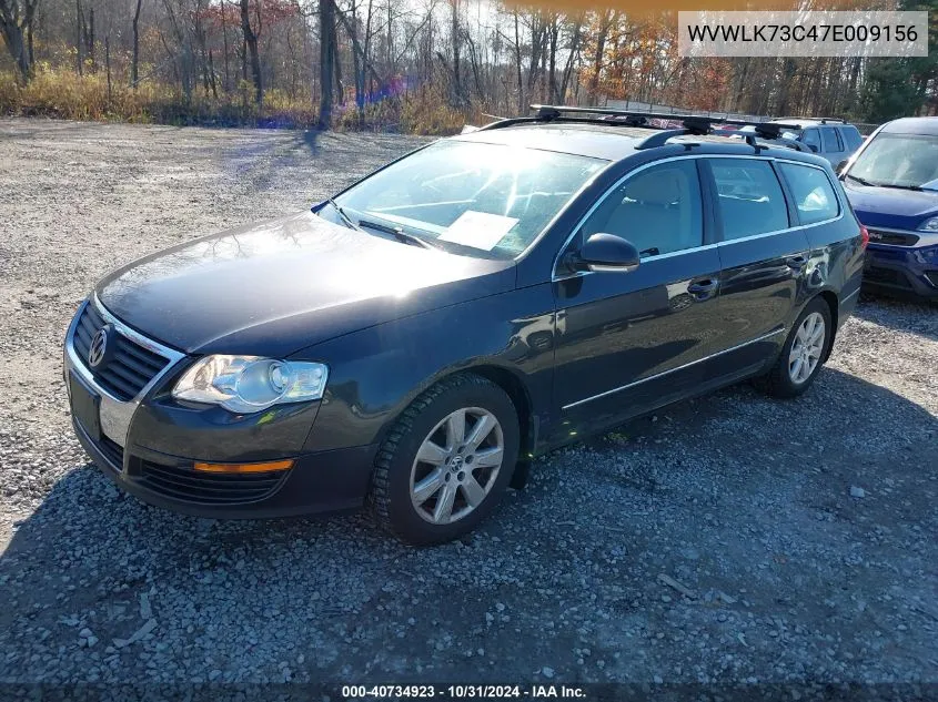 2007 Volkswagen Passat 2.0T VIN: WVWLK73C47E009156 Lot: 40734923