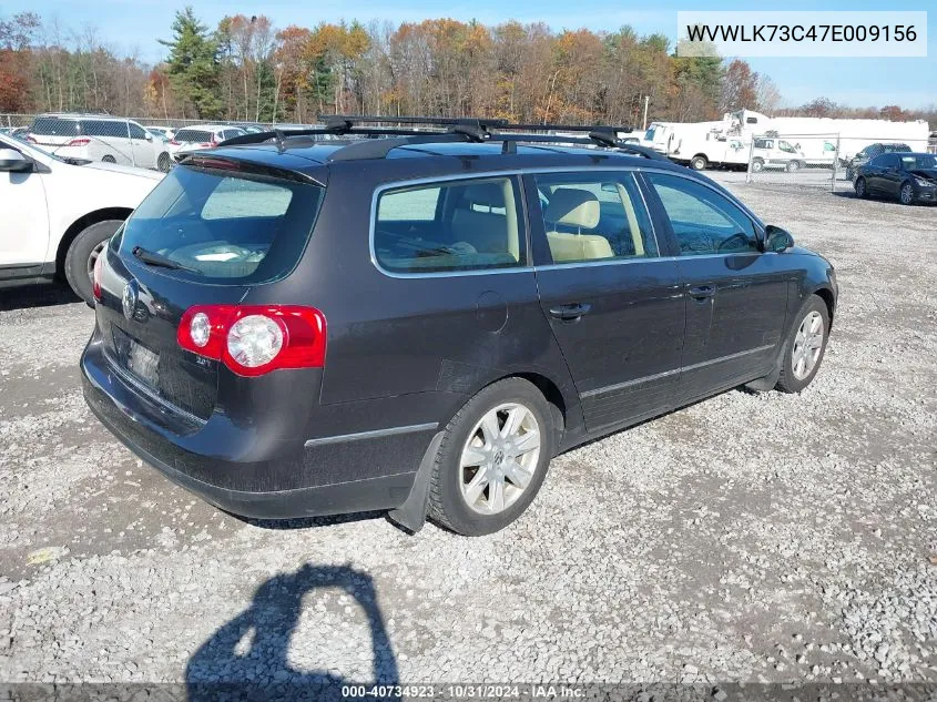 2007 Volkswagen Passat 2.0T VIN: WVWLK73C47E009156 Lot: 40734923