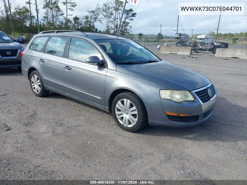 2007 Volkswagen Passat Value Edition VIN: WVWXK73C07E044701 Lot: 40816330