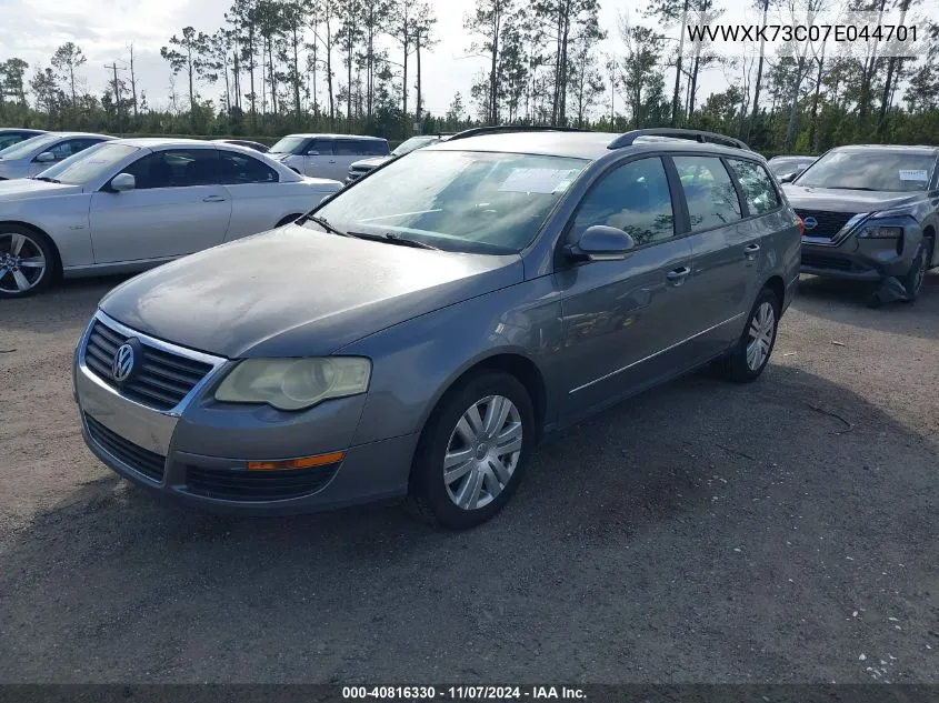 2007 Volkswagen Passat Value Edition VIN: WVWXK73C07E044701 Lot: 40816330