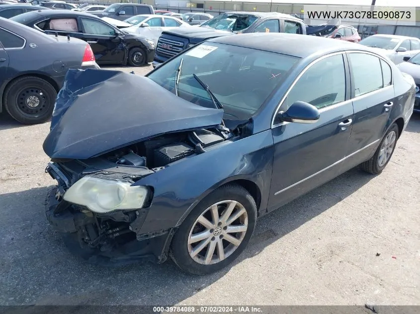 WVWJK73C78E090873 2008 Volkswagen Passat Turbo