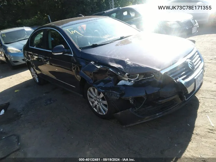 WVWJK73C78E171355 2008 Volkswagen Passat Turbo