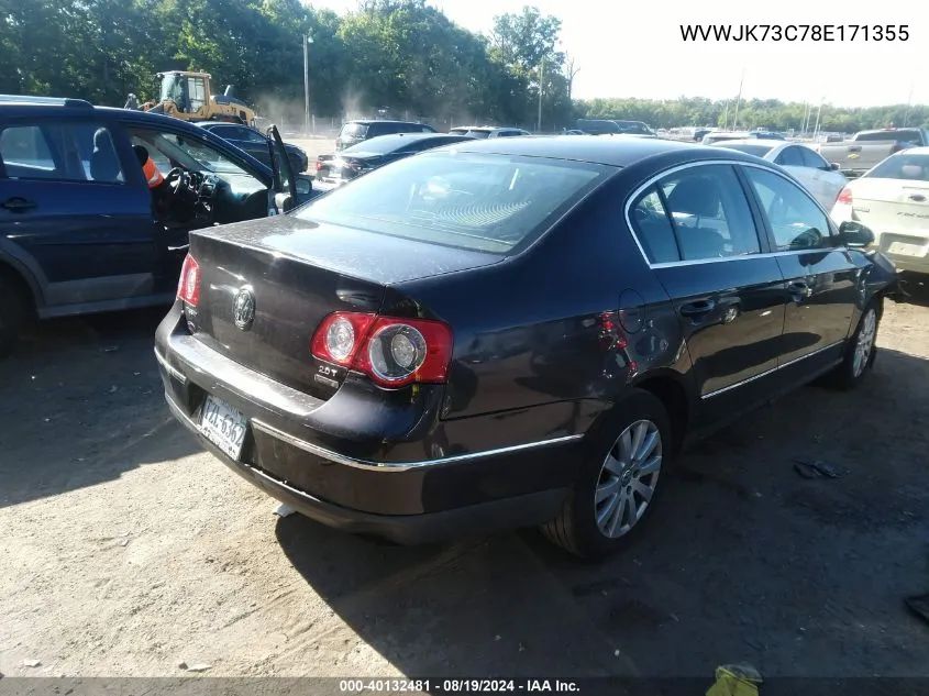 WVWJK73C78E171355 2008 Volkswagen Passat Turbo