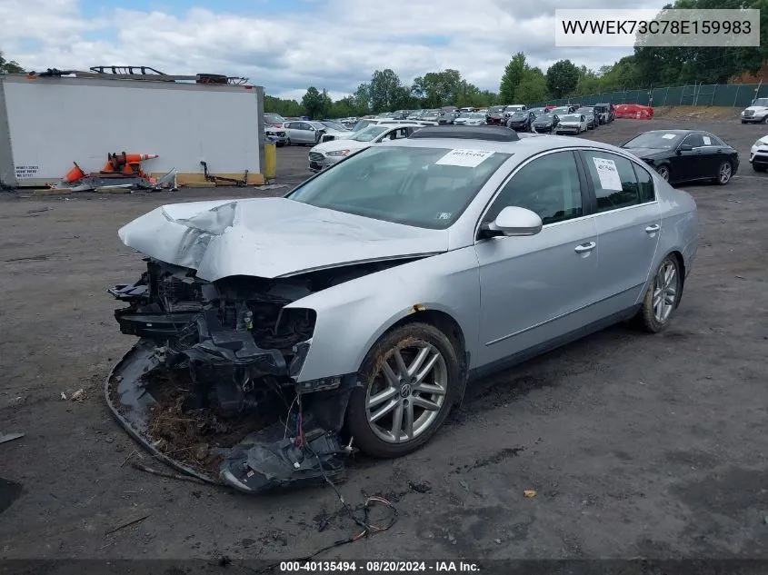 WVWEK73C78E159983 2008 Volkswagen Passat Lux