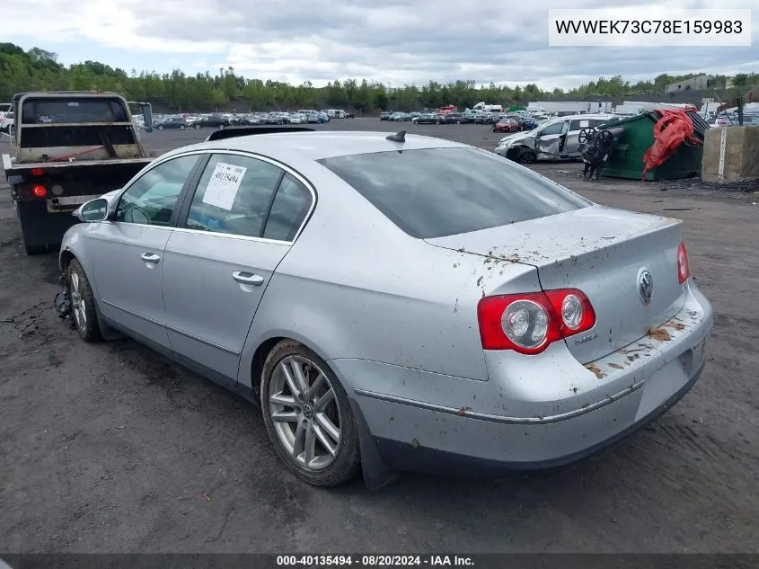 WVWEK73C78E159983 2008 Volkswagen Passat Lux