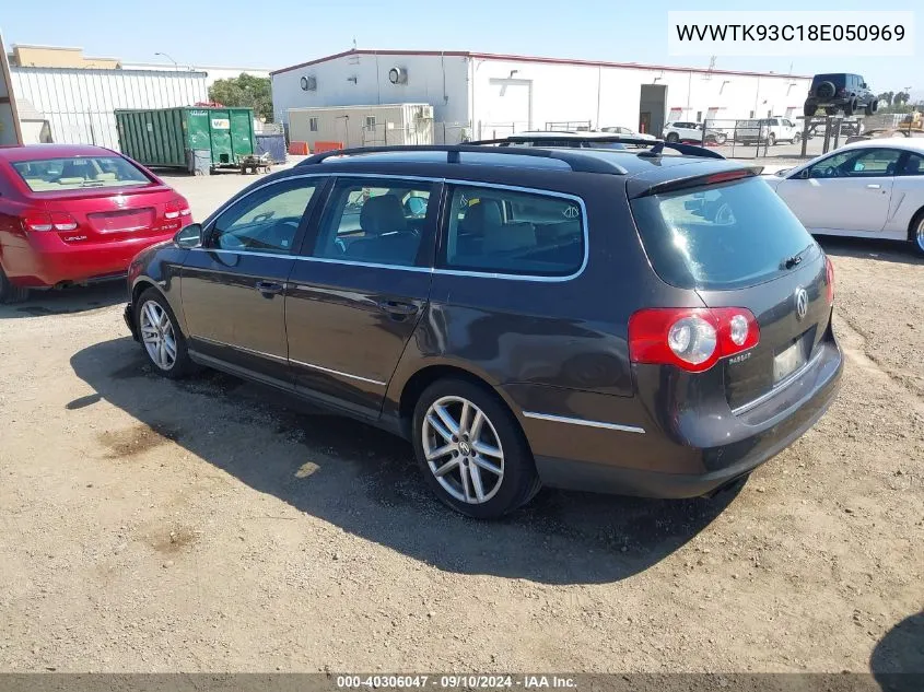 2008 Volkswagen Passat Lux VIN: WVWTK93C18E050969 Lot: 40306047