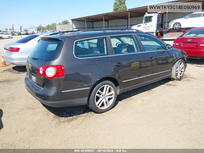 2008 Volkswagen Passat Lux VIN: WVWTK93C18E050969 Lot: 40306047