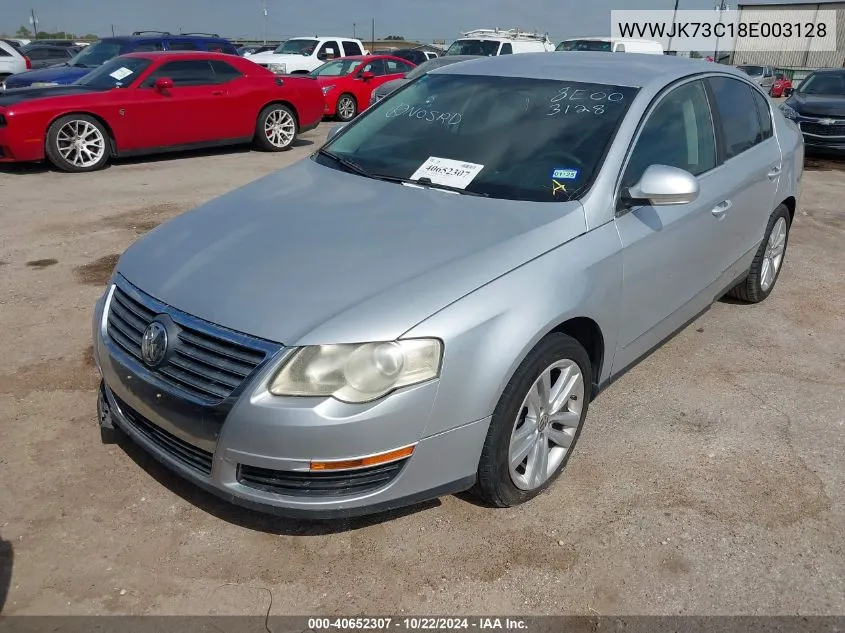 WVWJK73C18E003128 2008 Volkswagen Passat Turbo