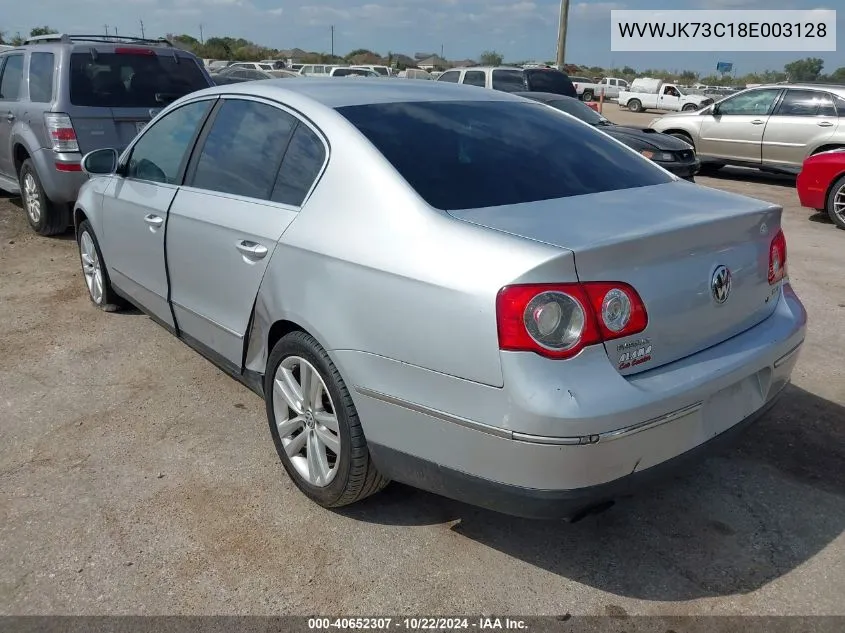 WVWJK73C18E003128 2008 Volkswagen Passat Turbo