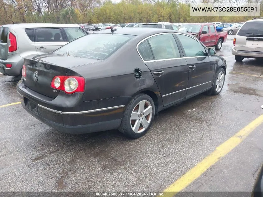 WVWAK73C28E055691 2008 Volkswagen Passat Komfort