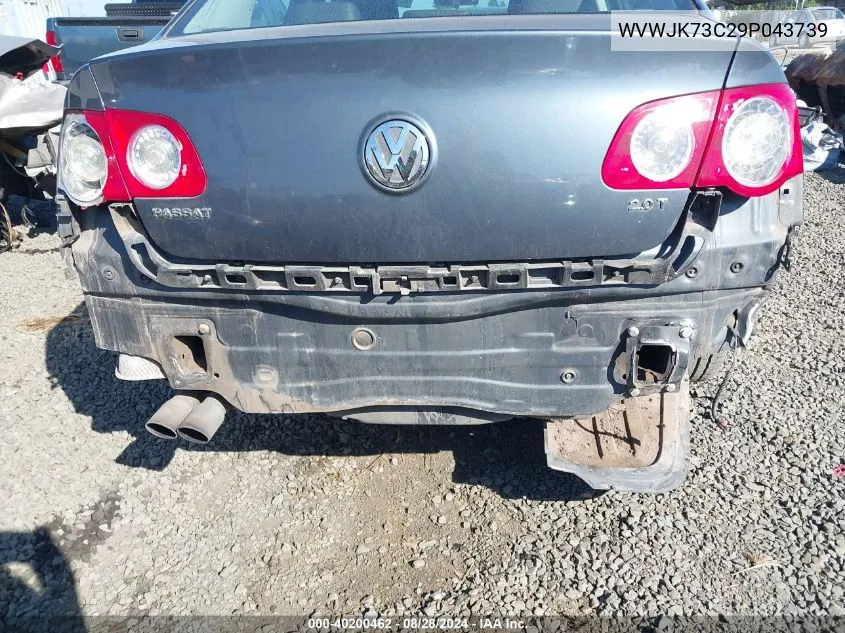 WVWJK73C29P043739 2009 Volkswagen Passat Komfort