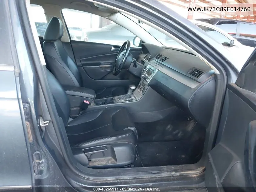 WVWJK73C89E014760 2009 Volkswagen Passat Komfort