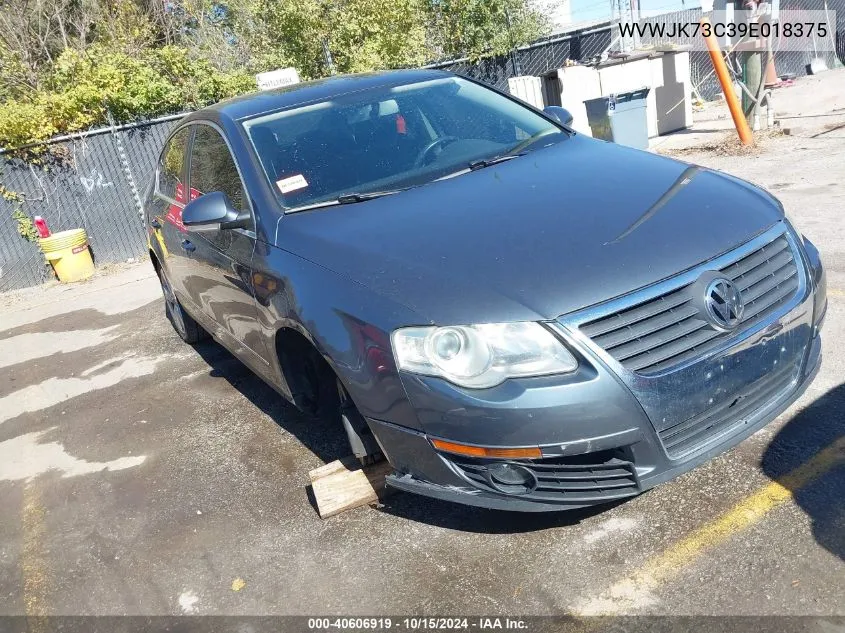 WVWJK73C39E018375 2009 Volkswagen Passat Komfort