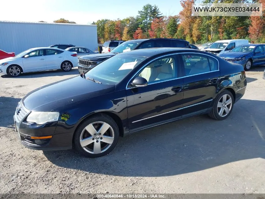 WVWJK73CX9E034444 2009 Volkswagen Passat Komfort