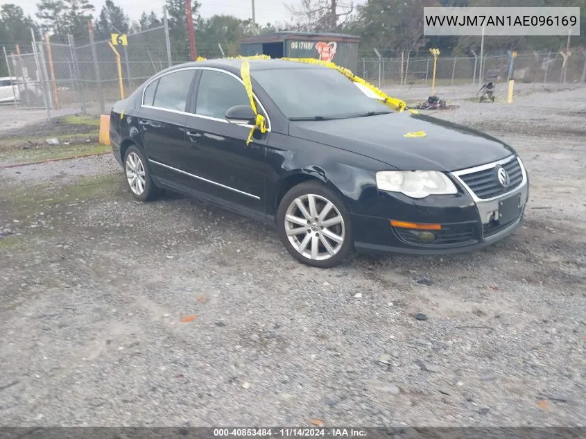 2010 Volkswagen Passat Komfort VIN: WVWJM7AN1AE096169 Lot: 40853484