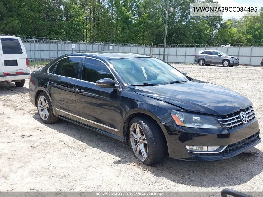 1VWCN7A39CC084495 2012 Volkswagen Passat 2.0L Tdi Sel Premium