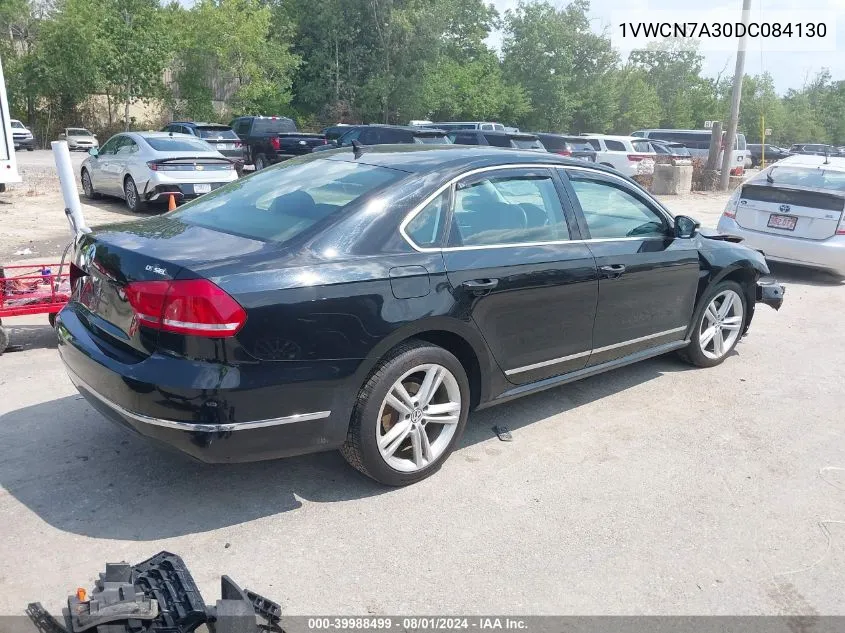 2013 Volkswagen Passat 2.0L Tdi Sel Premium VIN: 1VWCN7A30DC084130 Lot: 39988499