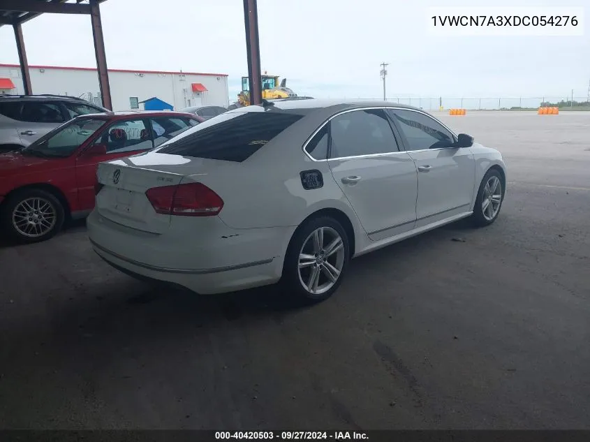 2013 Volkswagen Passat 2.0L Tdi Sel Premium VIN: 1VWCN7A3XDC054276 Lot: 40420503