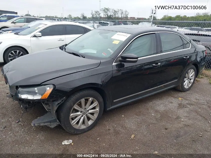 2013 Volkswagen Passat 2.5L Sel Premium VIN: 1VWCH7A37DC100606 Lot: 40422414