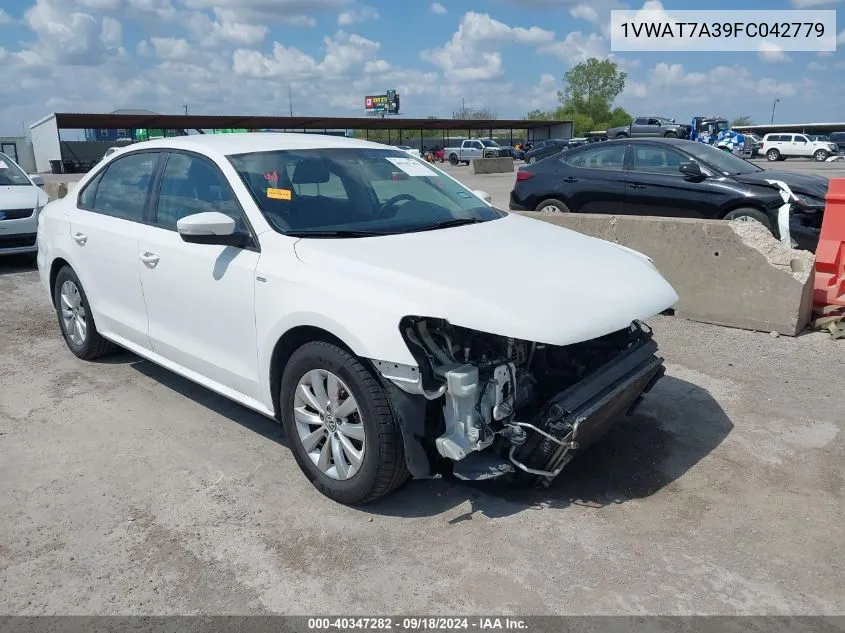 2015 Volkswagen Passat 1.8T Wolfsburg Edition VIN: 1VWAT7A39FC042779 Lot: 40347282