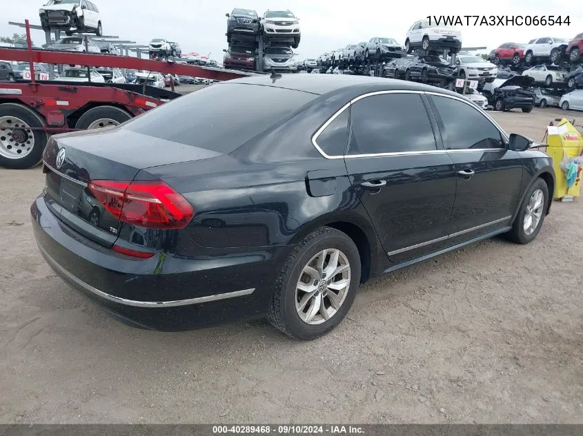 1VWAT7A3XHC066544 2017 Volkswagen Passat S