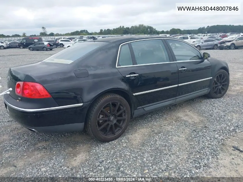 2004 Volkswagen Phaeton Premiere Edition W12/W12 VIN: WVWAH63D448007846 Lot: 40223495