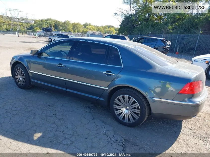 WVWBF03D168001285 2006 Volkswagen Phaeton V8