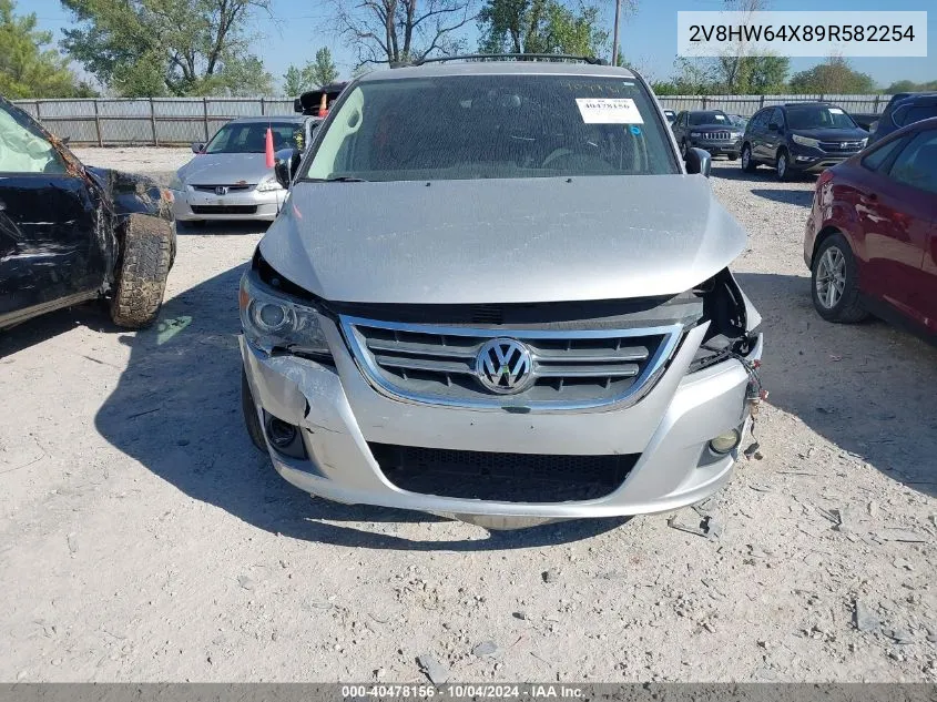 2V8HW64X89R582254 2009 Volkswagen Routan Sel Premium