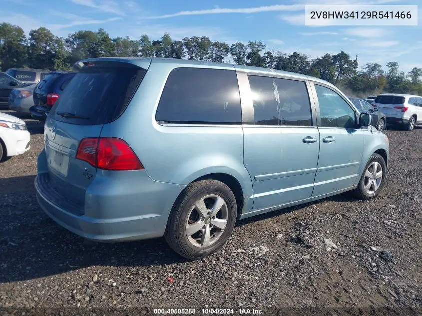 2009 Volkswagen Routan Se VIN: 2V8HW34129R541466 Lot: 40505288