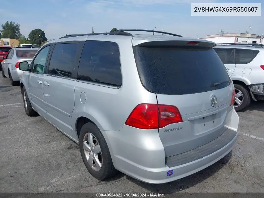 2V8HW54X69R550607 2009 Volkswagen Routan Sel