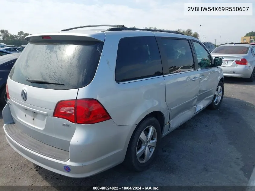 2009 Volkswagen Routan Sel VIN: 2V8HW54X69R550607 Lot: 40524822