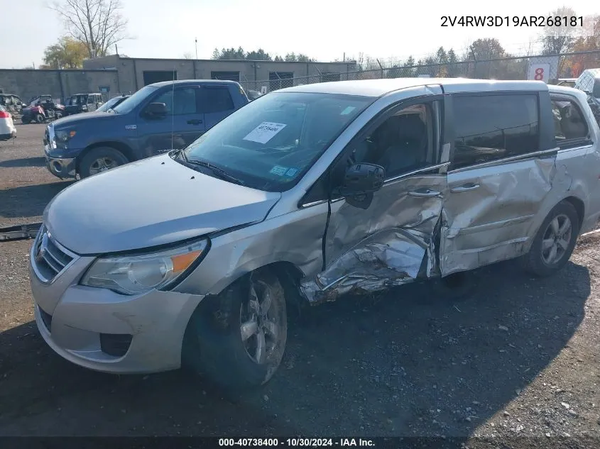 2V4RW3D19AR268181 2010 Volkswagen Routan Se