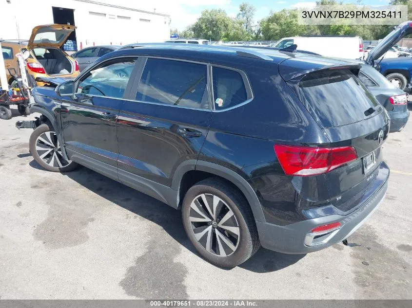 2023 Volkswagen Taos 1.5T Se VIN: 3VVNX7B29PM325411 Lot: 40179651