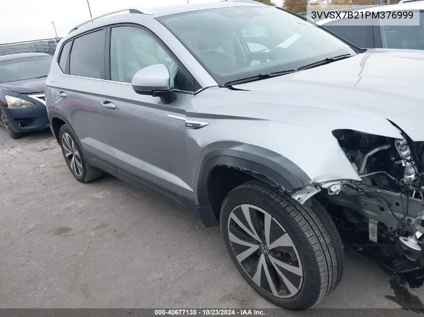 2023 Volkswagen Taos 1.5T Se VIN: 3VVSX7B21PM376999 Lot: 40677135