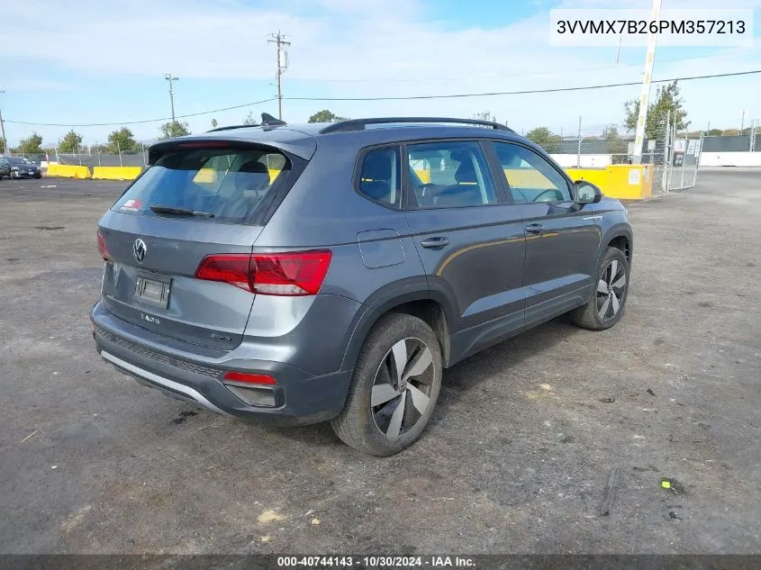 3VVMX7B26PM357213 2023 Volkswagen Taos 1.5T S