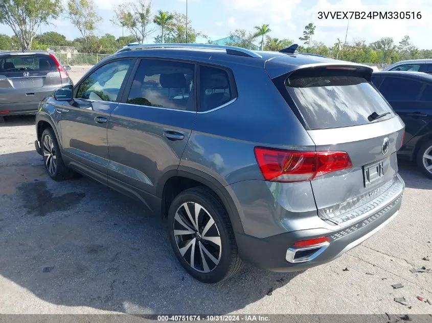 2023 Volkswagen Taos 1.5T Se VIN: 3VVEX7B24PM330516 Lot: 40751674