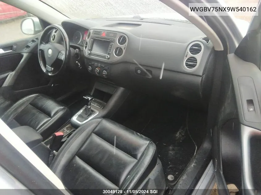 WVGBV75NX9W540162 2009 Volkswagen Tiguan Se/Sel