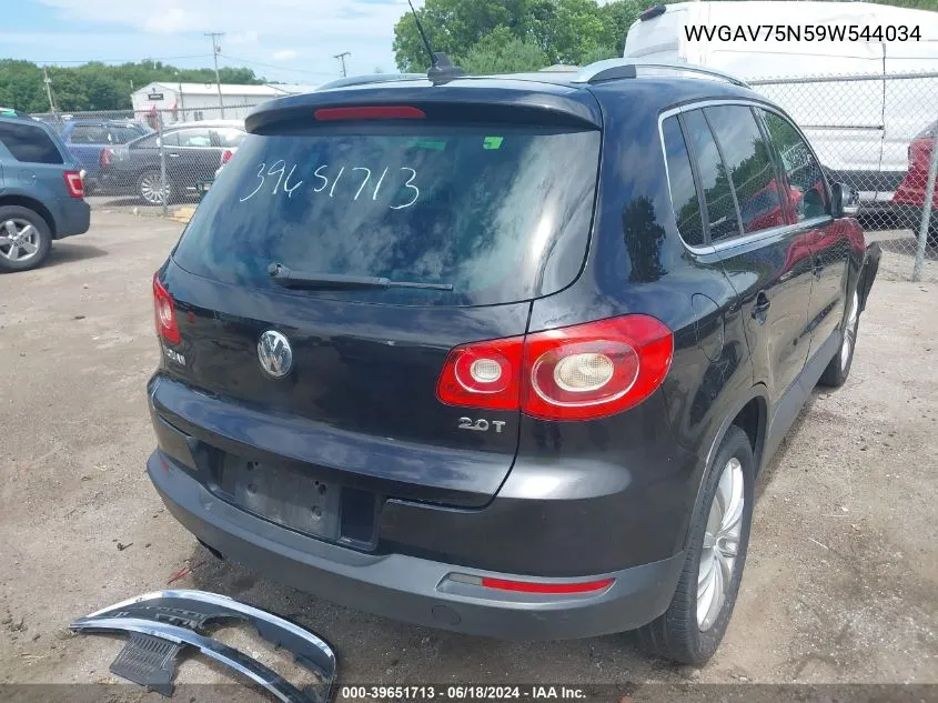 WVGAV75N59W544034 2009 Volkswagen Tiguan Se