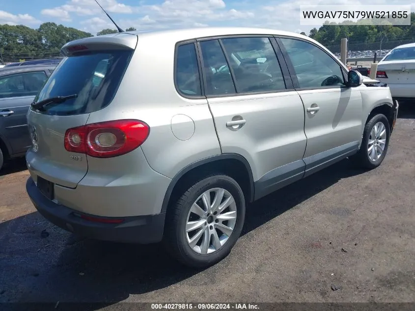 WVGAV75N79W521855 2009 Volkswagen Tiguan S