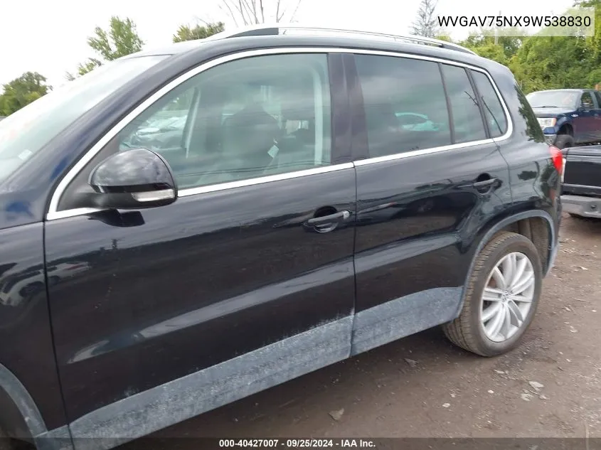 WVGAV75NX9W538830 2009 Volkswagen Tiguan Se