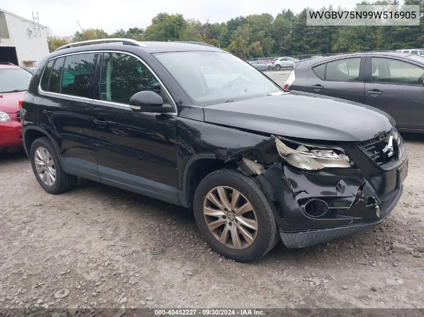 WVGBV75N99W516905 2009 Volkswagen Tiguan Se/Sel